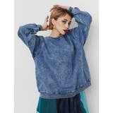 HEART PRINT DENIMトップス | EVRIS | 詳細画像4