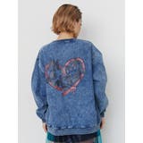 HEART PRINT DENIMトップス | EVRIS | 詳細画像5