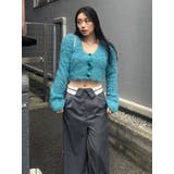 ベルトデザインタックワイドパンツ【セットアップ着用可能】 | EVRIS | 詳細画像17 