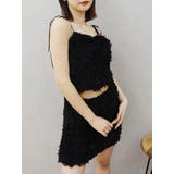 フェザーミニスカート【セットアップ着用可能】 | EVRIS | 詳細画像15 