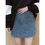 グレー | フェザーミニスカート【セットアップ着用可能】 | EVRIS