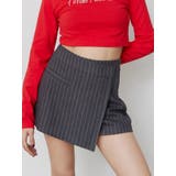 グレー | ラップミニスカート【セットアップ着用可能】 | EVRIS