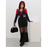 レース切り替えロングスカート | EVRIS | 詳細画像10 