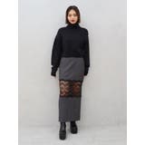 レース切り替えロングスカート | EVRIS | 詳細画像20 