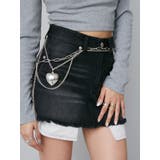 HEART MOTIFダブルボディーチェーン | EVRIS | 詳細画像1