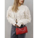 フリンジニットショートカーディガン | EVRIS | 詳細画像16 