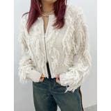 フリンジニットショートカーディガン | EVRIS | 詳細画像23 