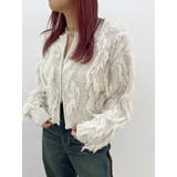 フリンジニットショートカーディガン | EVRIS | 詳細画像24 