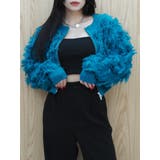 フリンジニットショートカーディガン | EVRIS | 詳細画像28 