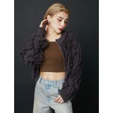 フリンジニットショートカーディガン | EVRIS | 詳細画像3 