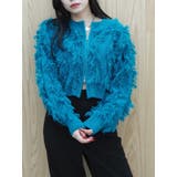 フリンジニットショートカーディガン | EVRIS | 詳細画像31 