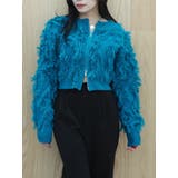 フリンジニットショートカーディガン | EVRIS | 詳細画像32 