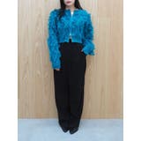 フリンジニットショートカーディガン | EVRIS | 詳細画像34 