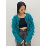 フリンジニットショートカーディガン | EVRIS | 詳細画像37 