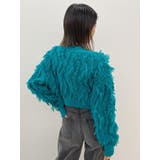 フリンジニットショートカーディガン | EVRIS | 詳細画像39 