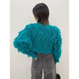 フリンジニットショートカーディガン | EVRIS | 詳細画像40 