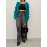 フリンジニットショートカーディガン | EVRIS | 詳細画像41 