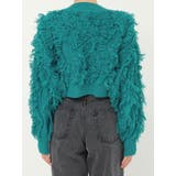 フリンジニットショートカーディガン | EVRIS | 詳細画像48 