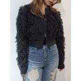 フリンジニットショートカーディガン | EVRIS | 詳細画像7 