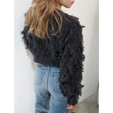 フリンジニットショートカーディガン | EVRIS | 詳細画像8 