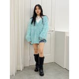 【WEB限定】ソフトシャギーニットカーディガン | EVRIS | 詳細画像14 