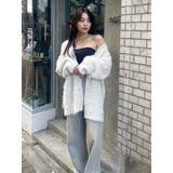 【WEB限定】ソフトシャギーニットカーディガン | EVRIS | 詳細画像18 