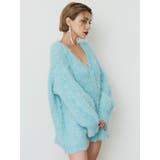 【WEB限定】ソフトシャギーニットカーディガン | EVRIS | 詳細画像6 