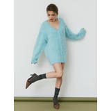 【WEB限定】ソフトシャギーニットカーディガン | EVRIS | 詳細画像7 