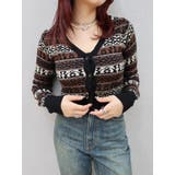 オリジナルジャガードショートニットカーディガン | EVRIS | 詳細画像13