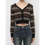 オリジナルジャガードショートニットカーディガン | EVRIS | 詳細画像18