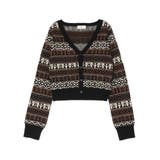 オリジナルジャガードショートニットカーディガン | EVRIS | 詳細画像29