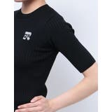 ロゴワンポイントニットトップス | EVRIS | 詳細画像28 