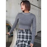 プレーティングリブニットトップス | EVRIS | 詳細画像22 