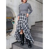 プレーティングリブニットトップス | EVRIS | 詳細画像25 