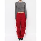 プレーティングリブニットトップス | EVRIS | 詳細画像34 