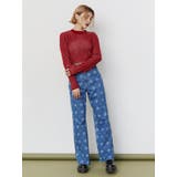 プレーティングリブニットトップス | EVRIS | 詳細画像4 