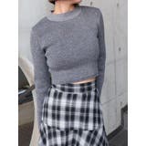 プレーティングリブニットトップス | EVRIS | 詳細画像43 