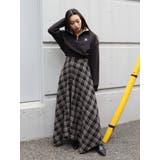 ロゴラインハーフジップショートスウェットトップス【セットアップ着用可能】 | EVRIS | 詳細画像10 