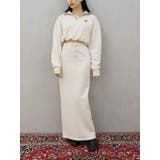 ロゴラインハーフジップショートスウェットトップス【セットアップ着用可能】 | EVRIS | 詳細画像17 