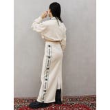 ロゴラインハーフジップショートスウェットトップス【セットアップ着用可能】 | EVRIS | 詳細画像20 