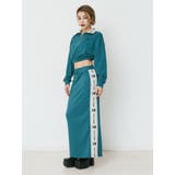 ロゴラインハーフジップショートスウェットトップス【セットアップ着用可能】 | EVRIS | 詳細画像4 