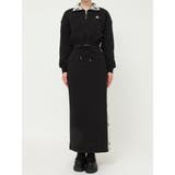 ロゴラインハーフジップショートスウェットトップス【セットアップ着用可能】 | EVRIS | 詳細画像44 