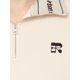 ロゴラインハーフジップショートスウェットトップス【セットアップ着用可能】 | EVRIS | 詳細画像45 