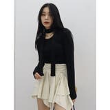 チョーカーリボン付リブトップス | EVRIS | 詳細画像13 