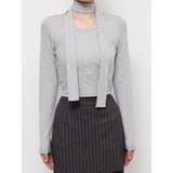 チョーカーリボン付リブトップス | EVRIS | 詳細画像32 