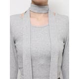 チョーカーリボン付リブトップス | EVRIS | 詳細画像35 