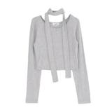 チョーカーリボン付リブトップス | EVRIS | 詳細画像46 