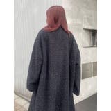 ラメオーバーサイズロングコート | EVRIS | 詳細画像11 