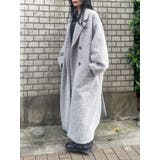 ラメオーバーサイズロングコート | EVRIS | 詳細画像20 