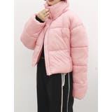 ピンク | ジップアップショートブルゾン | EVRIS